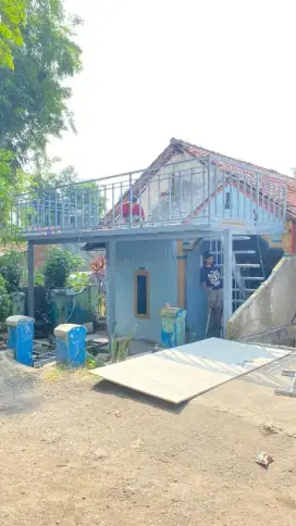 Kanopi balkon atw mezanin
