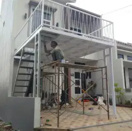 Kanopi balkon atw mezanin