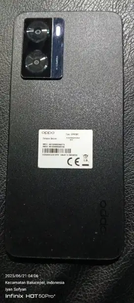 Oppo A57 ram 4+4/64