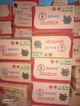 Mainan anak-anak (kembang api dus jumbo 1 dus 30 pak)