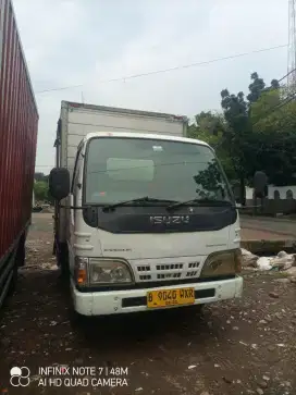 Isuzu elf cde engkel box nkr PowerStering siap pakai
