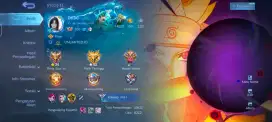 Akun ML Skin Naruto Murah
