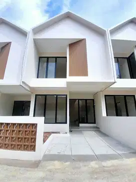 Rumah Minimalis Harga Ekonomis Akses 2 Mobil dan Bebas Banjir