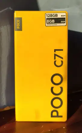 POCO C71 8/128 (4+4) BLACK NEW