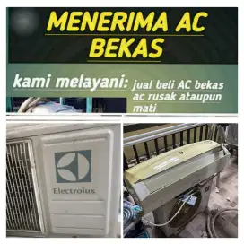 Terima ac bekas rusak