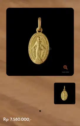 Liontin 1830 original Made in Italy ASLI murah meriah