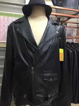 Jaket kulit asli