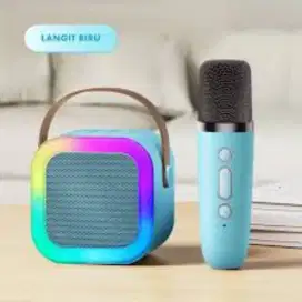 Speaker portabel dan mic wireless