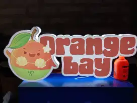 NEON BOX BAHAN FULL AKRILIK MURAH