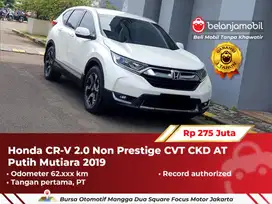 Honda CR-V CR V CRV 2.0 Non Prestige CKD AT Putih Mutiara 2019/2020