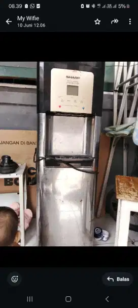 Di jual Dispenser air galon bawah