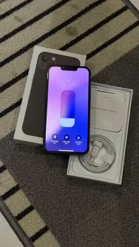 Dijual Iphone 13 Black 128GB Lengkap Terdaftar