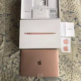 Macbook Air 2020 Rose Gold Fullset