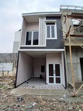 Rumah bru 2 lantai murahbbisa kpr  dp 55 jutaan