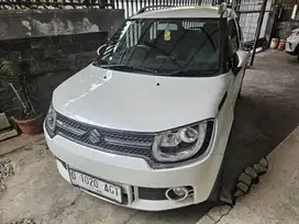 suzuki igniss gx at 2018 putih, km 50rb, antik skl, full orsnl, mulus
