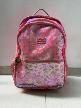 Tas smiggle sekolah anak original / koper roda link unicorn