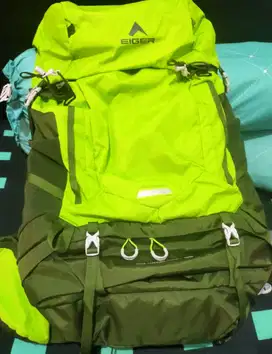 Dijual cepat tas eiger equator 65L