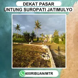 Tanah datar Fajar Baru dekat pasar karang anyar dan pasar untung