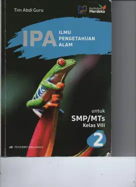 Buku IPA Kelas 8 SMP Kurikulum Merdeka Jilid 2 - Erlangga