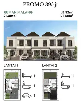 Rumah Rasa Villa Promo 395 Juta