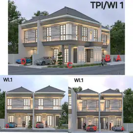 Dijual Rumah Baru On Progress Minimalis Modern Taman Pondok Indah