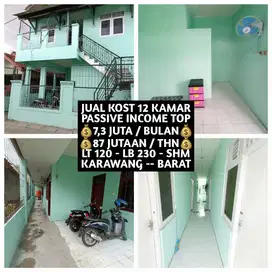 JUAL KOS KOST KOSAN KOSTAN 12 KAMAR DI KARAWANG BARAT