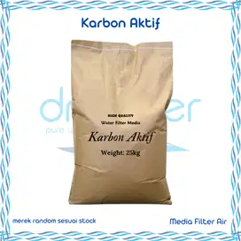 Karbon Aktif – Serap bau, warna, dan zat kimia dari air.