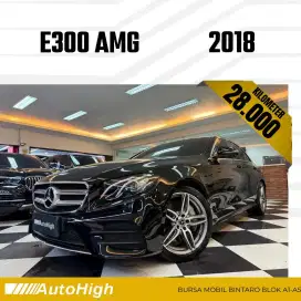 DP10% [Km28.000] E300 AMG 2018 Black / E200 Reg 2019 #AUTOHIGH