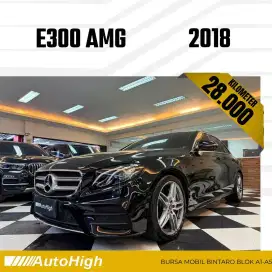 DP10% [Km28.000] E300 AMG 2018 Black / C300 Reg 2017 #AUTOHIGH