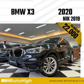 DP10% [Km22.000] X3 S-Drive Luxury 2019 Black Reg 2020 #AUTOHIGH