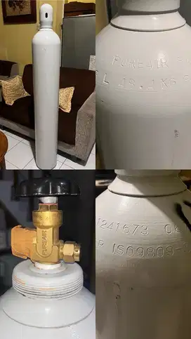 Tabung Oksigen Pureair 6m Pemakaian &lt; 1bulan