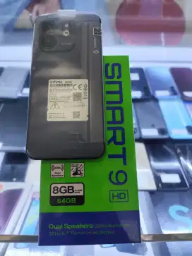 Second Hp Infinix Smart 9 4G Ram 4/64GB Resmi Garansi April 2026 Mulus