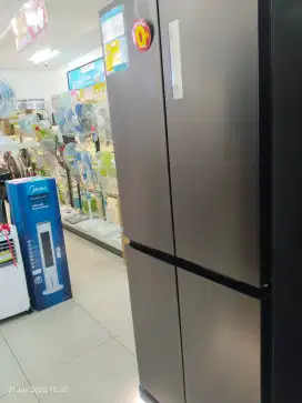 Kulkas Multidoor TCL P500CD, Cicilan tanpa DP, Syarat KTP saja