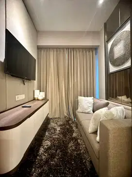 DISEWAKAN APARTEMEN MEWAH PAKUWON LA RIZ MANSION 2BR 60m2 FURNISHED