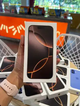 IPHONE 16 PRO GARANSI RESMI NEW IBOX PROMO
