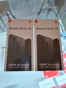Redmi note 14 4G 8/256 New garansi resmi Tam 15 Bulan