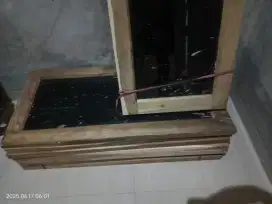 Kusen jendela, pintu, jendela dan kayu
