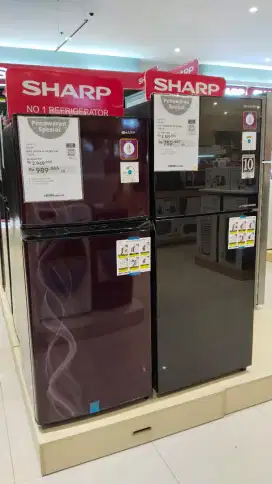 Kulkas 2 pintu Promo harga mulai 2 jutaan!!!