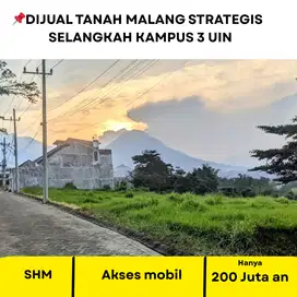 Tanah Dau Lokasi Strategis Dekat Kampus 3 UIN Malang