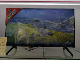 TV ANDROID 42INCH SHARP (BARANG DISPLAY) CICILAN TANPA DP