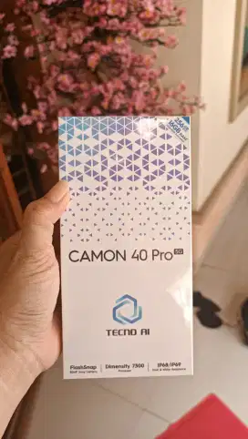 TECNO CAMON 40 PRO 5G KAS + KREDIT BARU GARANSI RESMI