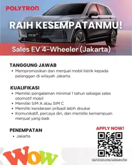 Dibutuhkan marketing untuk mobil polytron