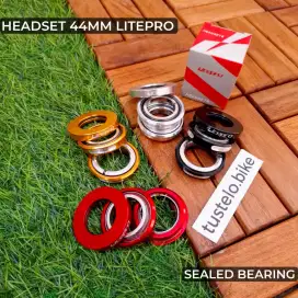 Headset Litepro 44mm Sealed Bearing Sepeda Lipat Seli Folding Bike