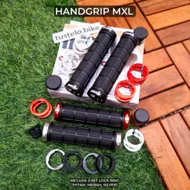 Handgrip MXL Include 3 Pasang Lock Ring Grip Sepeda MTB Seli Commuter