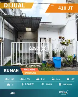 Harga Miring Dijual Rumah di Bandulan Malang Lingkungan Nyaman