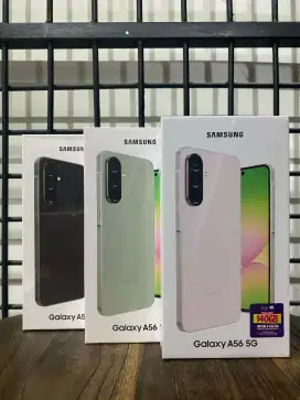 New Samsung A56 5G, promo cashback 200K plus Free Adaptor Ori