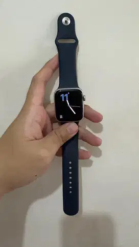 Apple Watch Gen 1 silver blu