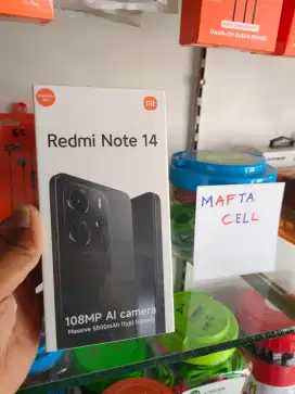 Xiaomi Redmi Note 14 ram 8/256 Baru Garansi Resmi