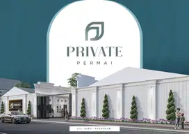 Rumah Jalan Baru Komplek Private Permai Sekitar Cemara Asri