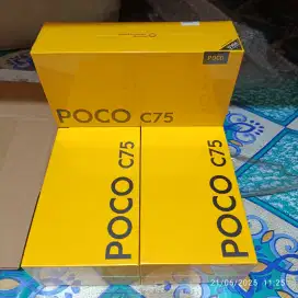 Poco C75 6/128 Garansi resmi